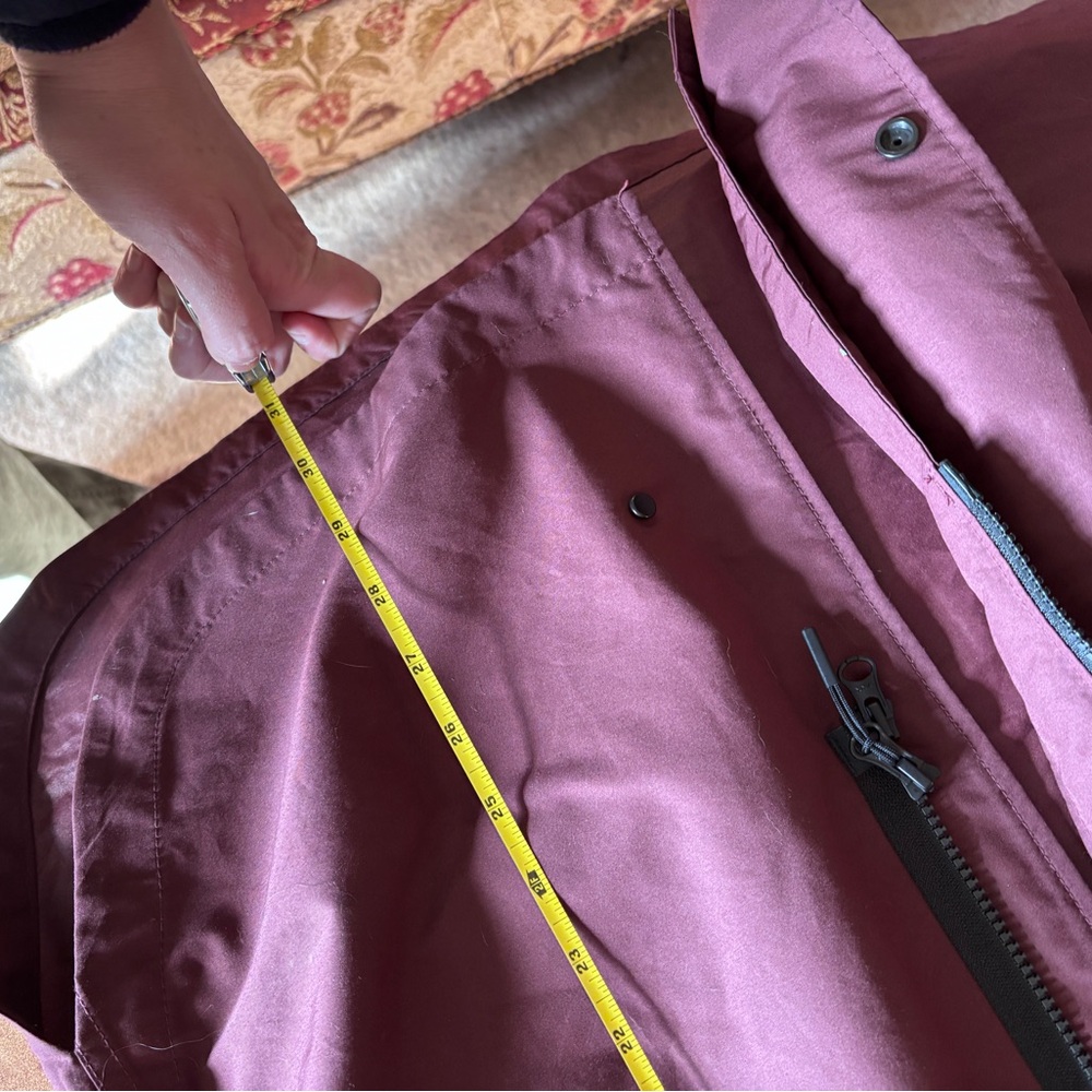 Everlane Burgundy Lightweight Jacket - Picture 8 of 13